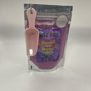 Bath Fizz Mermaid Today Unicorn Tomorrow Strawberry with Scoop